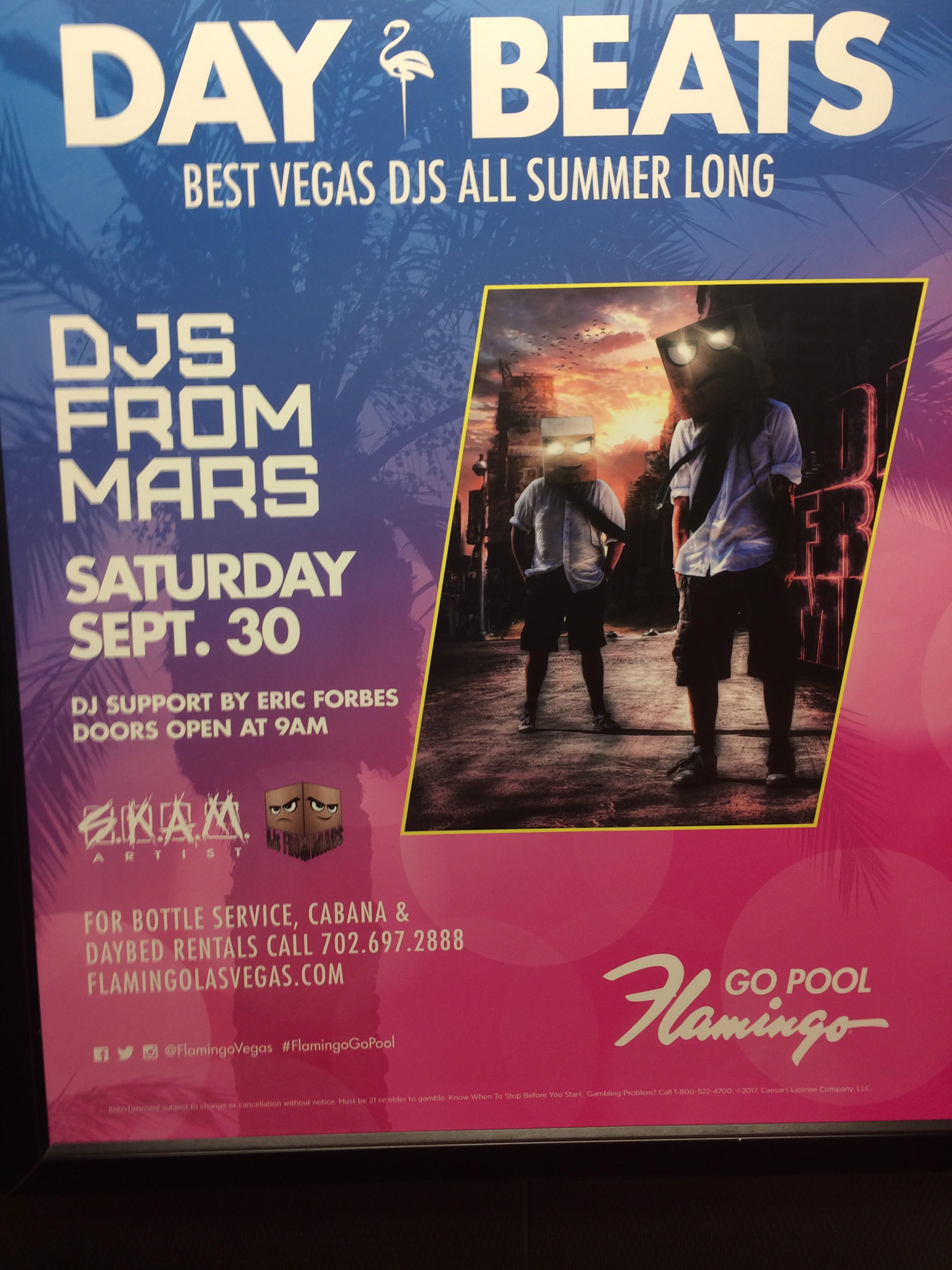 Djs From Mars Live from The Flamingo Las Vegas Pool Entertainment and